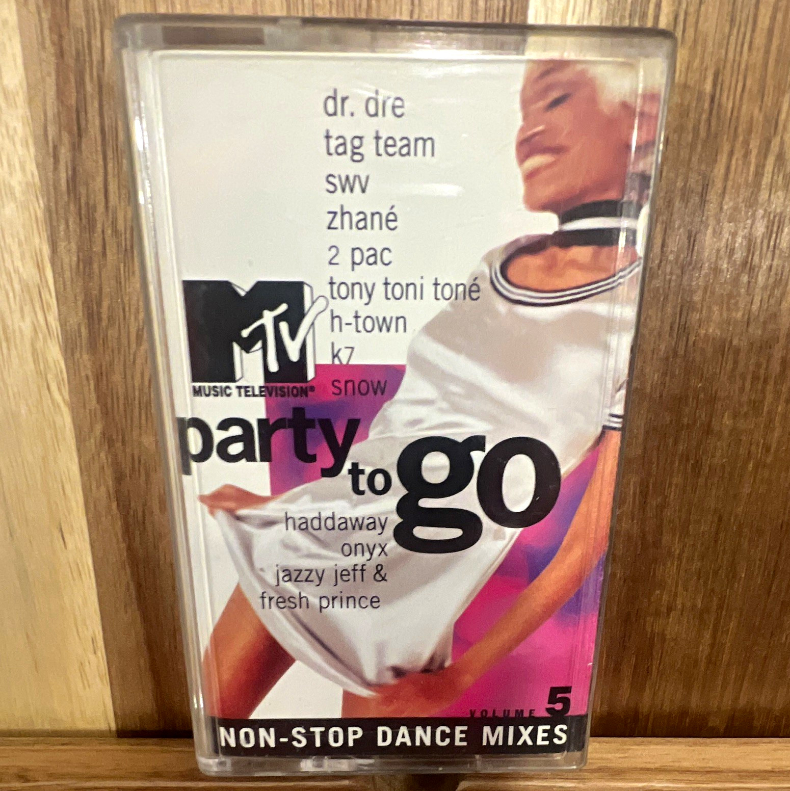 Tommy Boy MTV Party To Go Volume 5 Cassette Dance Compilation Mixed TBC 1114 Tommy Boy MTV Party To Go Volume 5 Cassette Dance Compilation Mixed TBC 1114