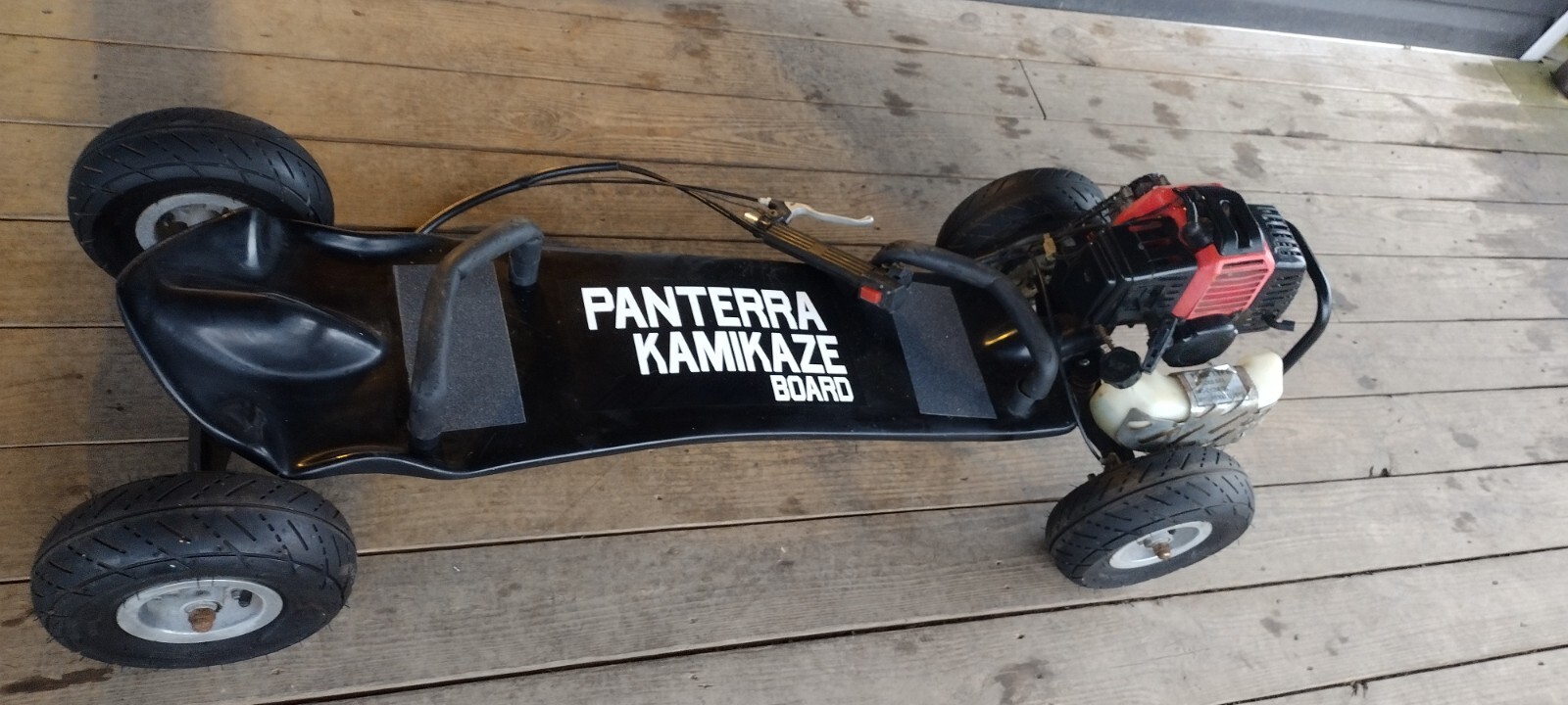 Pantera skateboard gas powered 37cc 2 stroke gas Razx1 Assembled  Tested
