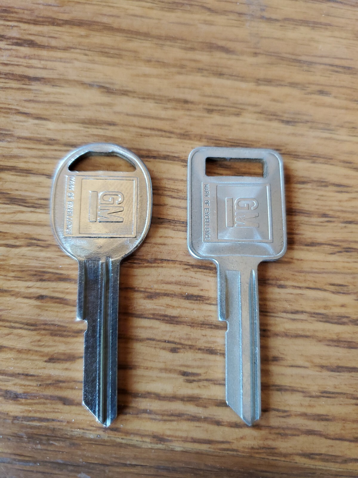 Pair of 1971 & 1975 GM Chevrolet Chevelle A and B Key blanks locksmith K887 Pair of 1971 & 1975 GM Chevrolet Chevelle A and B Key blanks locksmith K887