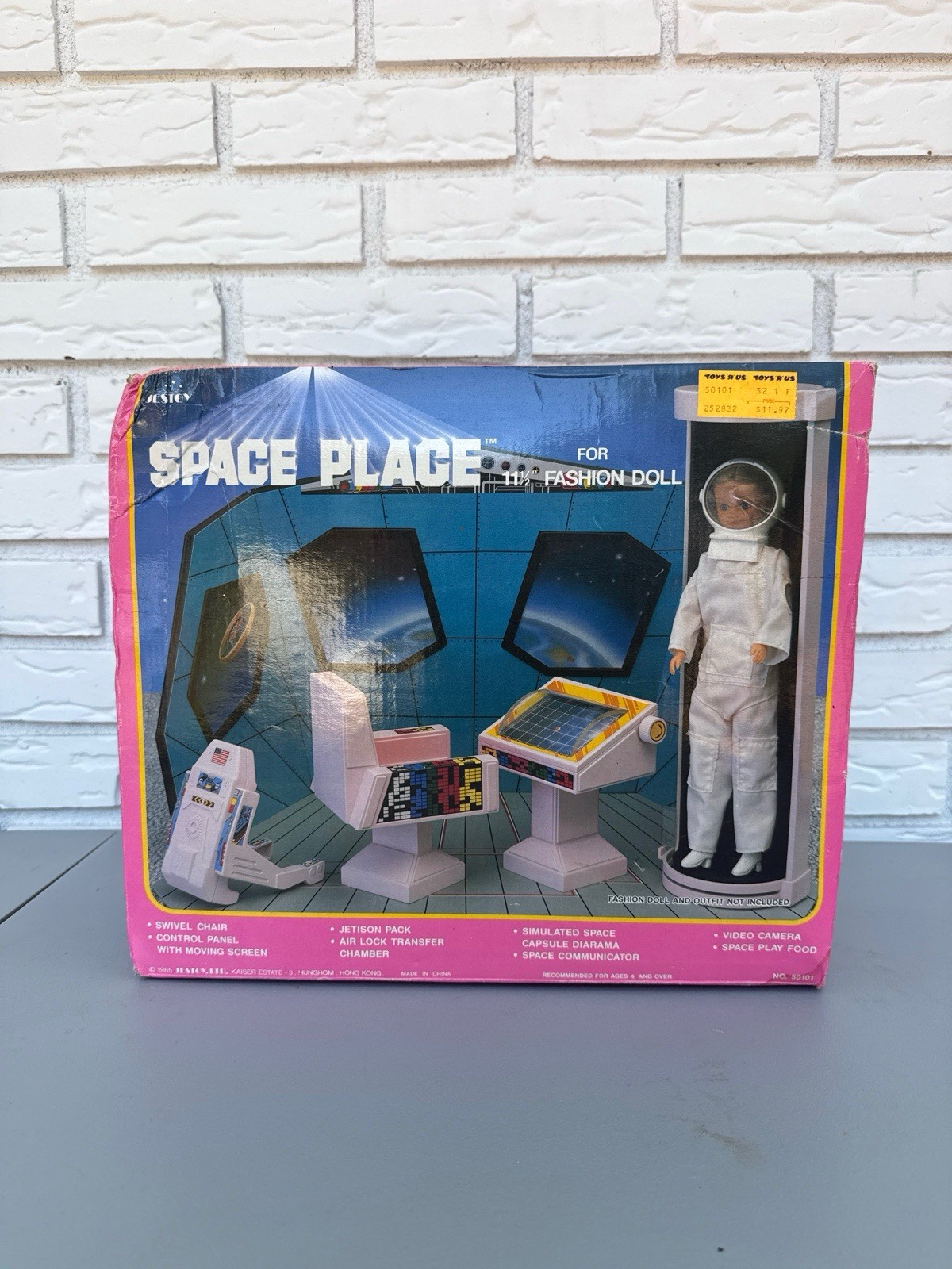 Vintage 1985 Just Toys Space Place Playset No50101 For 11.5 Vintage 1985 Just Toys Space Place Playset No50101 For 11.5