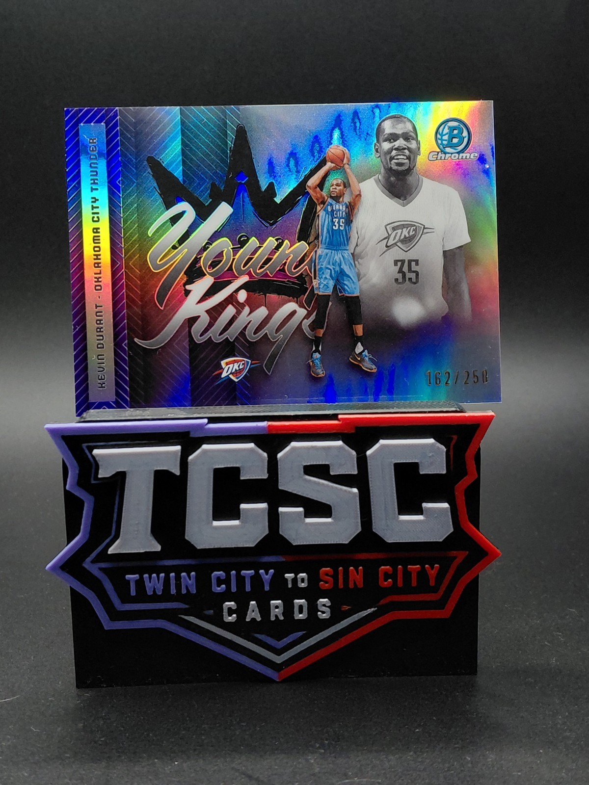 2025-26 Bowman - Young Kings Kevin Durant #YK-14 Purple Refractor /250