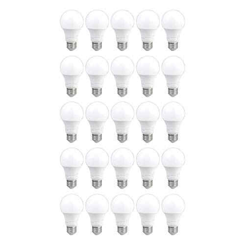 AMAZON BASICS AMAZONCOMMERCIAL 60 WATT EQUIVALENT, 10000 HOURS, -  WHITE
