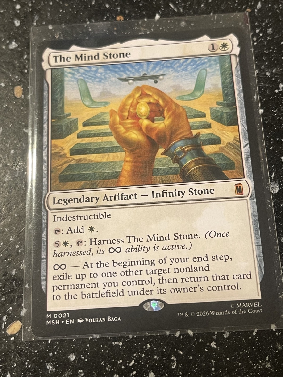 The Mind Stone Marvel Super Heroes Regular Magic The Gathering MTG