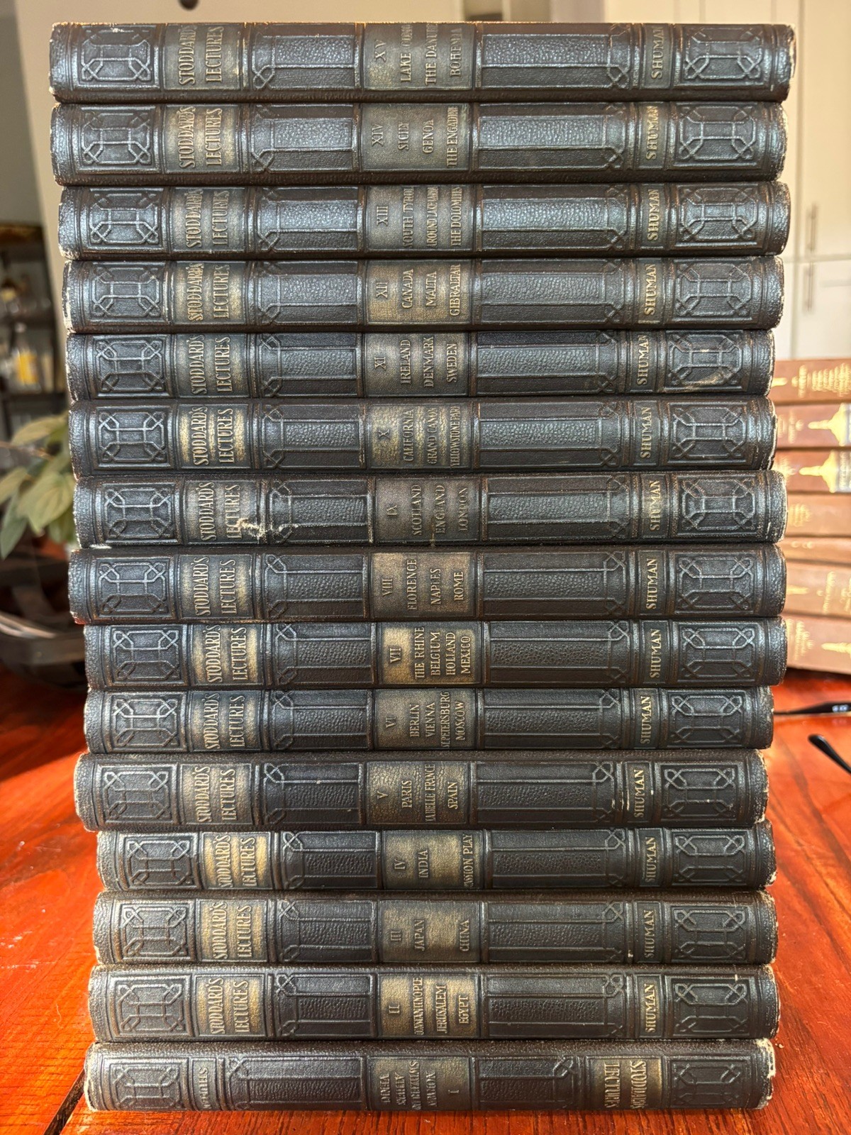 John L Stoddards Lectures Complete Set of 15 Volumes VINTAGE Books 1925 John L Stoddards Lectures Complete Set of 15 Volumes VINTAGE Books 1925