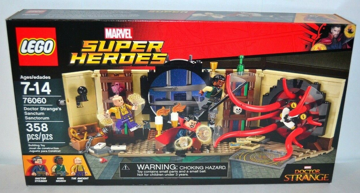 LEGO Marvel Super Heroes Dr. Doctor Strange\'s Sanctum Sanctorum (76060) NM🔥