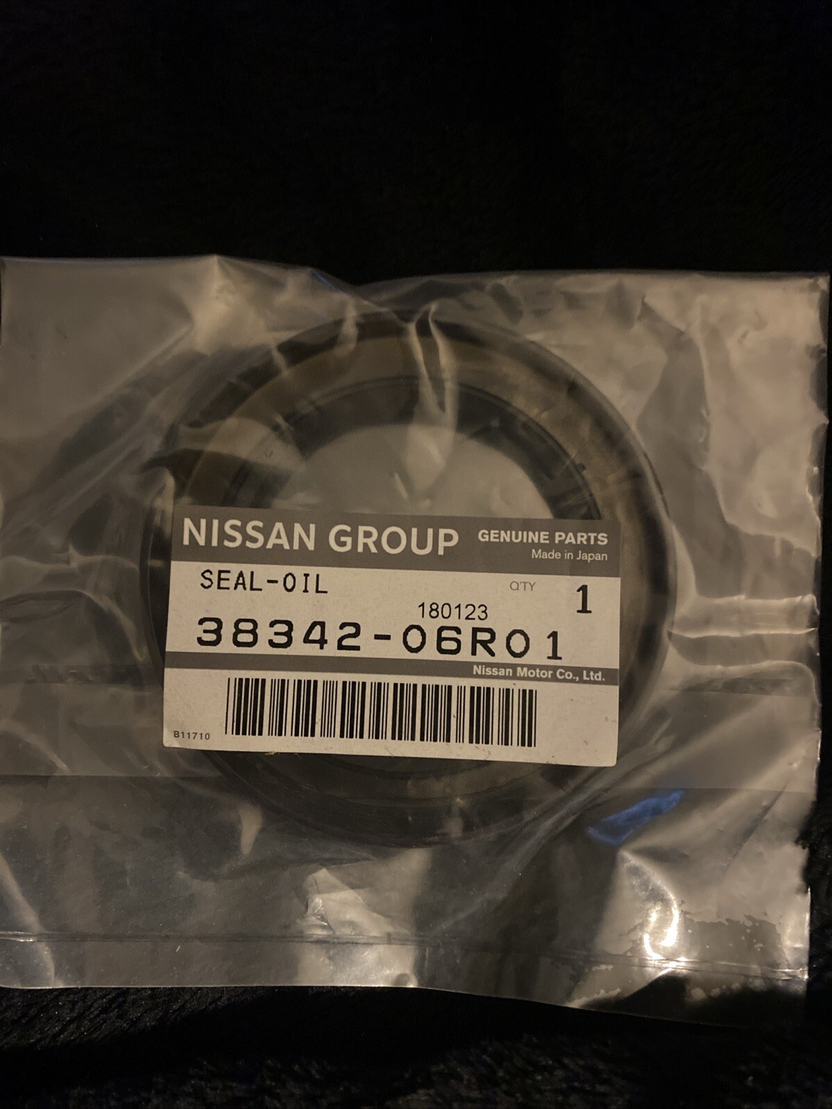 Nissan , Infiniti Oil Seal 38342-06R01 New OEM