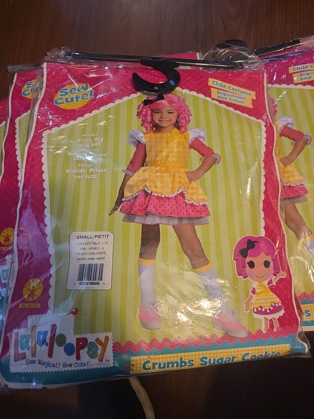Lalaloopsy Deluxe Crumbs Sugar Cookie Costume (Small)