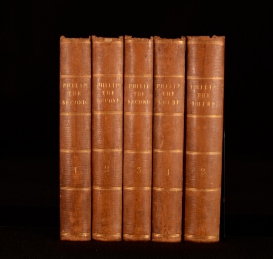 1779-1808 5Vols Watson And Thomson History Of The Reign Of Philip II And III