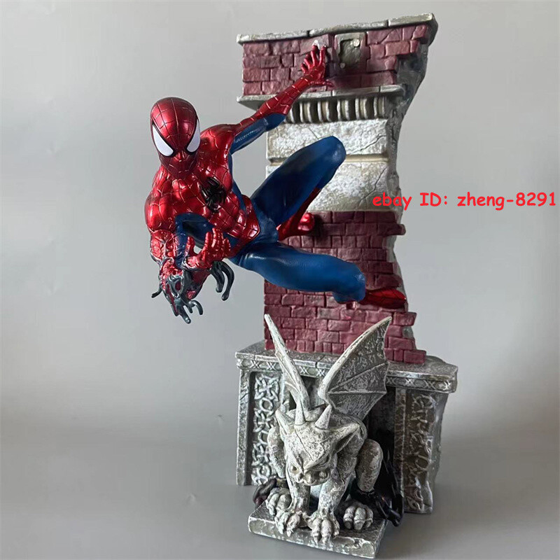 H29CM Spider-Man PVC Model Spider-Man：Far From Home GK Statue Collectibles W/Box