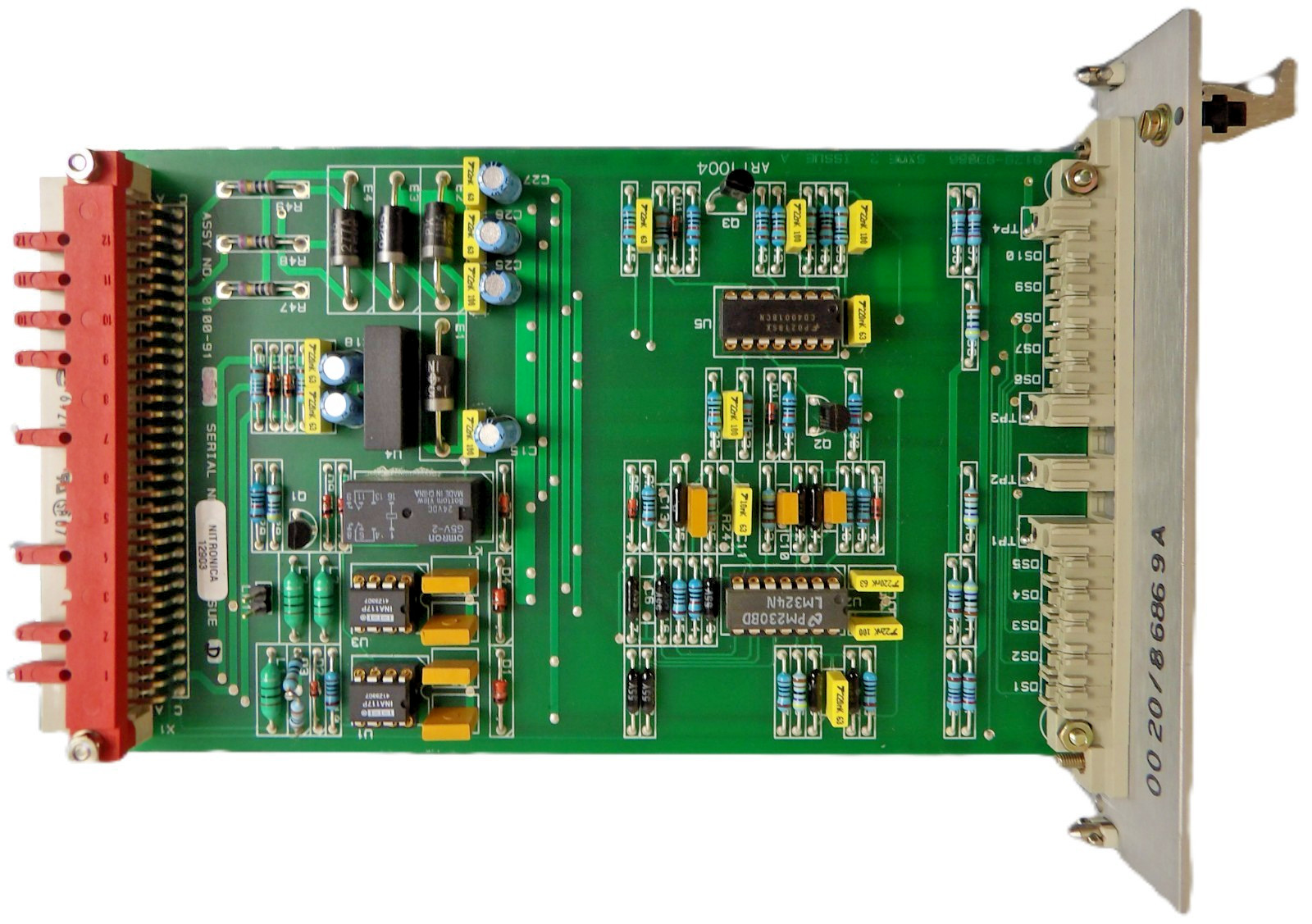 AMAT Applied Materials 0100-91086 Plasma Arc Current PCB Card Quantum Working