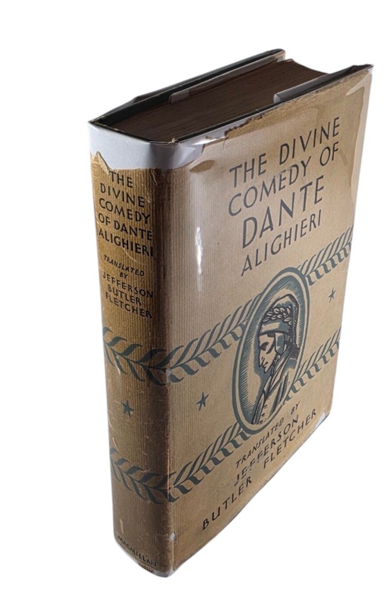 The Divine Comedy of Dante Alighieri 1931 Macmillan Botticelli Illustrated DJ