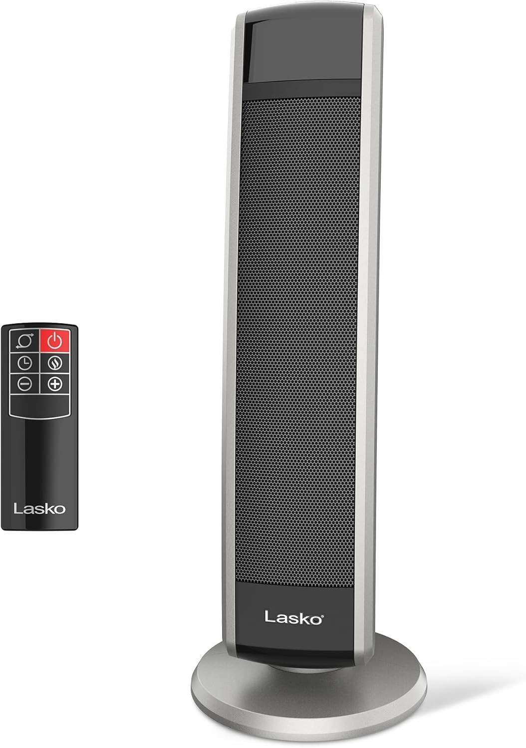 Lasko Digital Ceramic Tower Heater, Oscillating, 1500W, Remote, Adjustable Therm