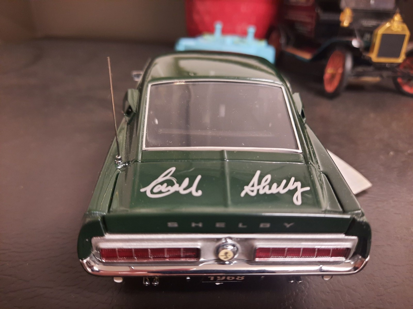 1968 Shelby Mustang KR GT500 Carroll Shelby signed  with all Documentation coa$$