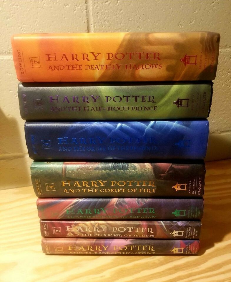Harry Potter Complete Hardcover Set Books 1-7 Set First Edition (J.K. Rowling) Harry Potter Complete Hardcover Set Books 1-7 Set First Edition (J.K. Rowling)