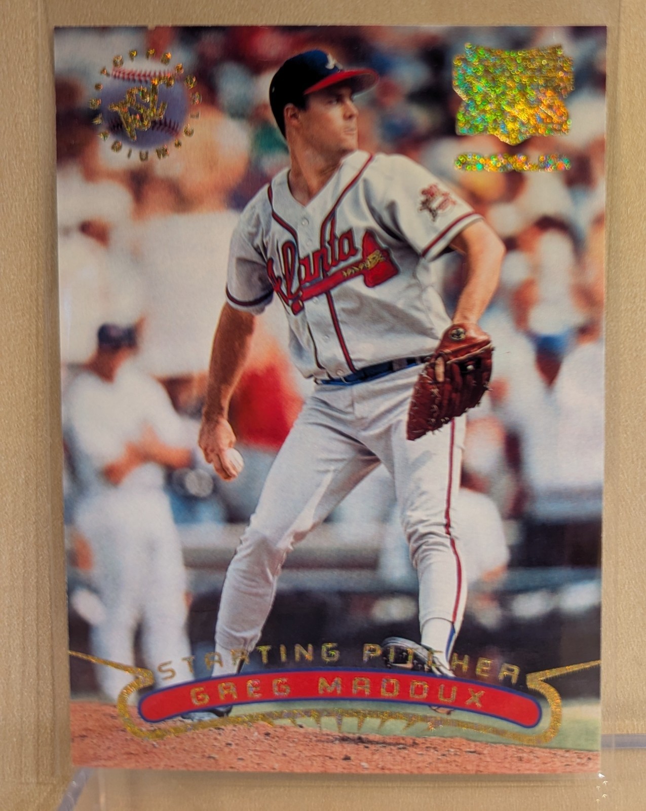 1996 Topps Stadium Club EXTREME PLAYERS GOLD Greg Maddux HOF RARE PARALLEL 1996 Topps Stadium Club EXTREME PLAYERS GOLD Greg Maddux HOF RARE PARALLEL