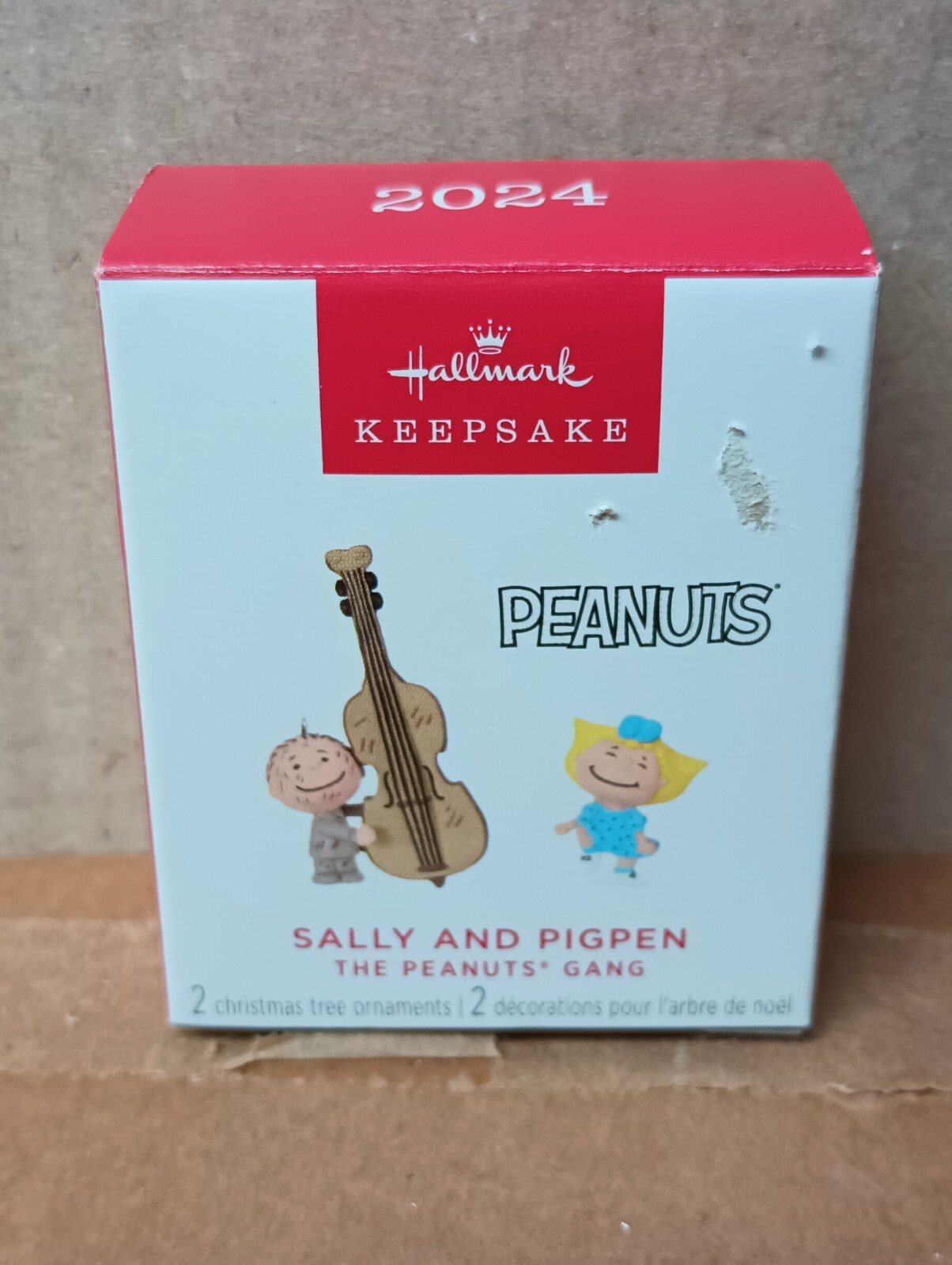 2024 HALLMARK KEEPSAKE PEANUTS SALLY & PIGPEN GANG ORNAMENTS NEW FAST SHIPPING