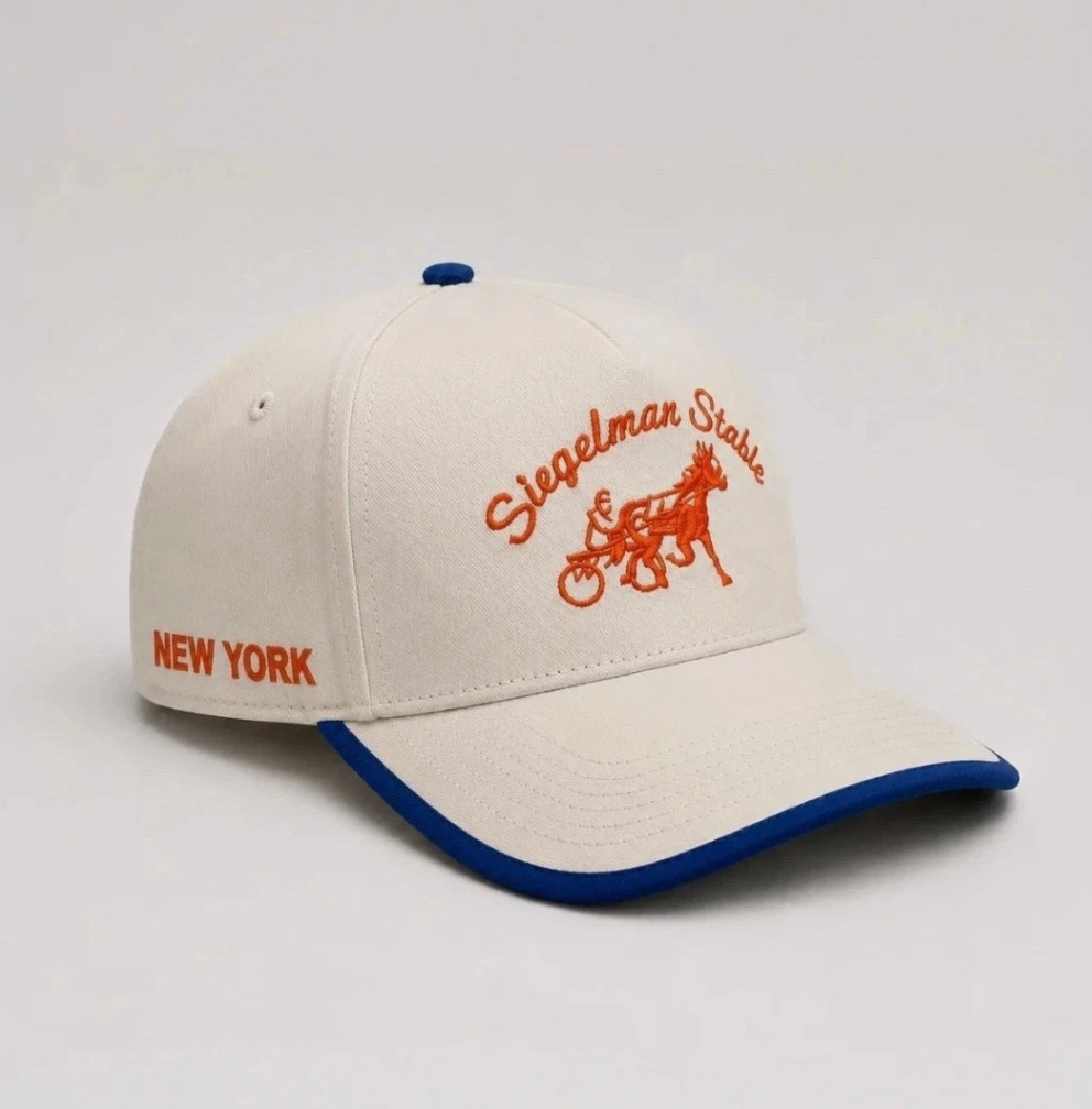 Siegelman Stable 2026 NY CHAMPIONS HAT Cream/Royal - Brand New Limited Edition