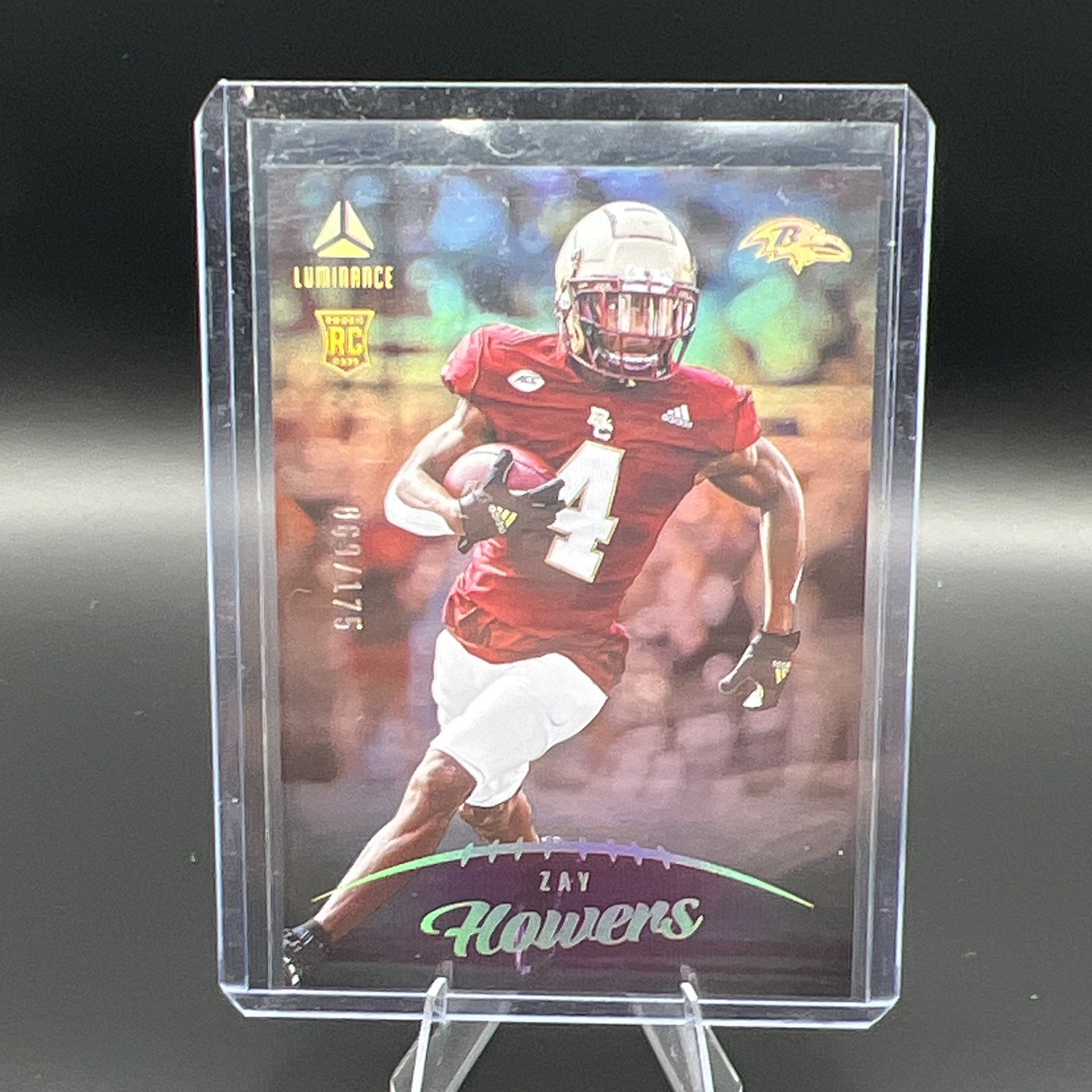 Panini 2023 Luminance Zay Flowers RC #108 Ravens Purple /175 Panini 2023 Luminance Zay Flowers RC #108 Ravens Purple /175