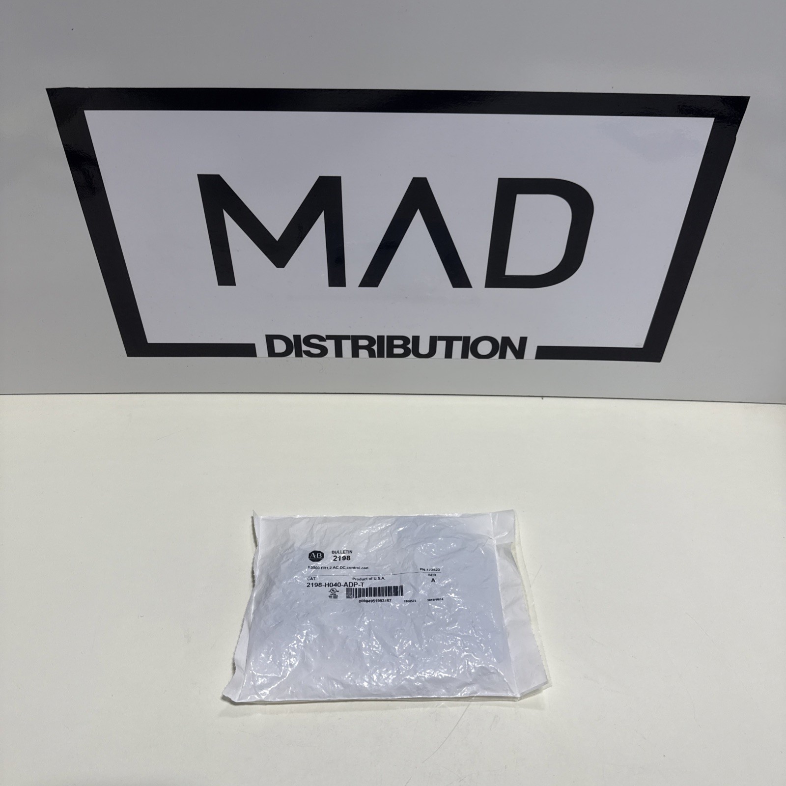 NEW Allen Bradley AB 2198-H040-ADP-T Ser. A Shared-Bus Connector Kit