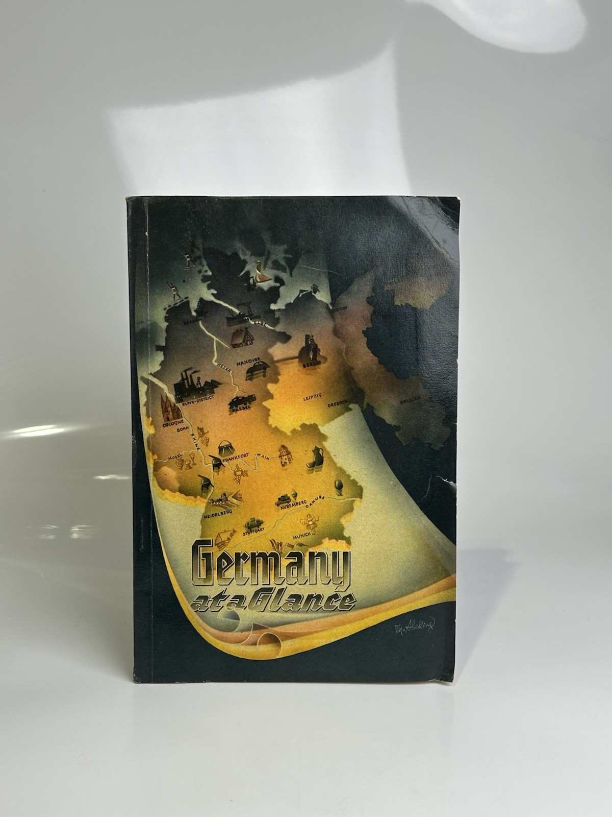 RARE Germany at a Glance Gerhard Dehne 1952 Edition Book RARE Germany at a Glance Gerhard Dehne 1952 Edition Book
