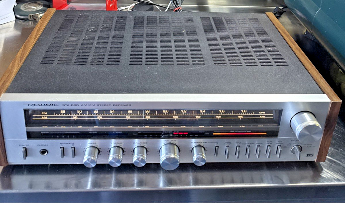 Vintage Realistic STA-860 AM/FM Stereo Receiver Tested & Working
