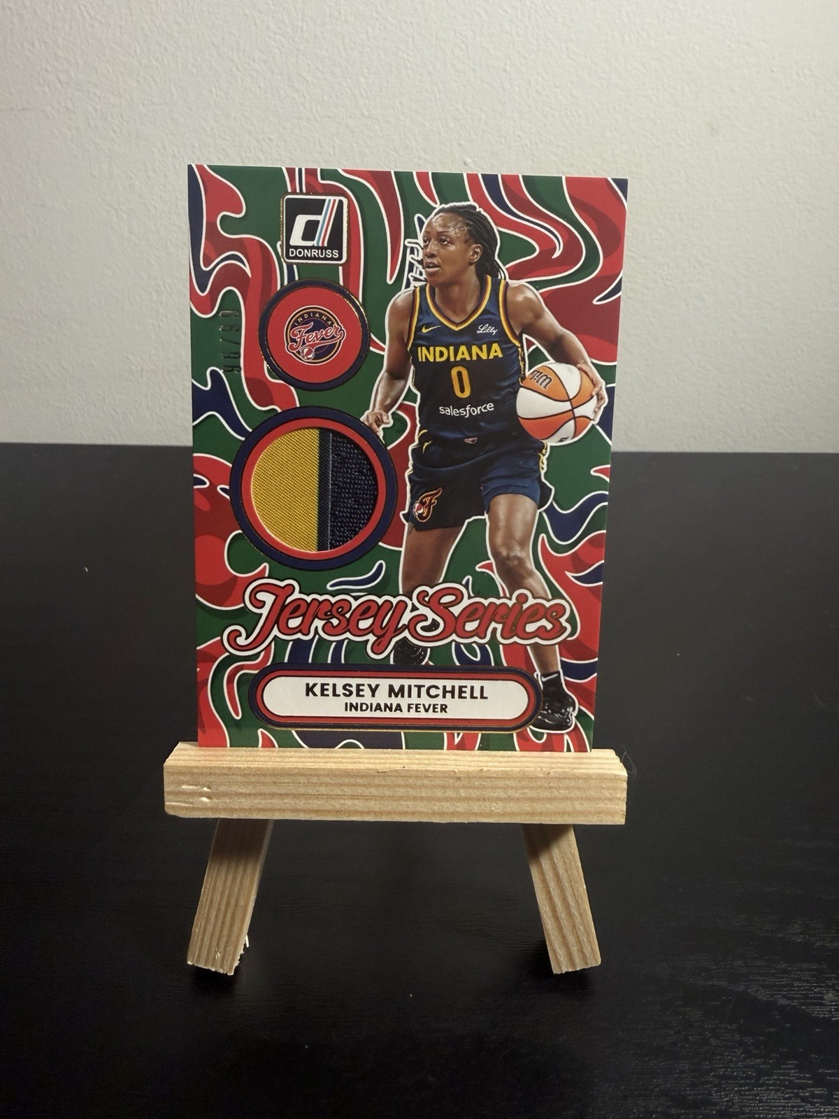 2026 Donruss WNBA Kelsey Mitchell Jersey Series Green /99 Patch Fever 2026 Donruss WNBA Kelsey Mitchell Jersey Series Green /99 Patch Fever