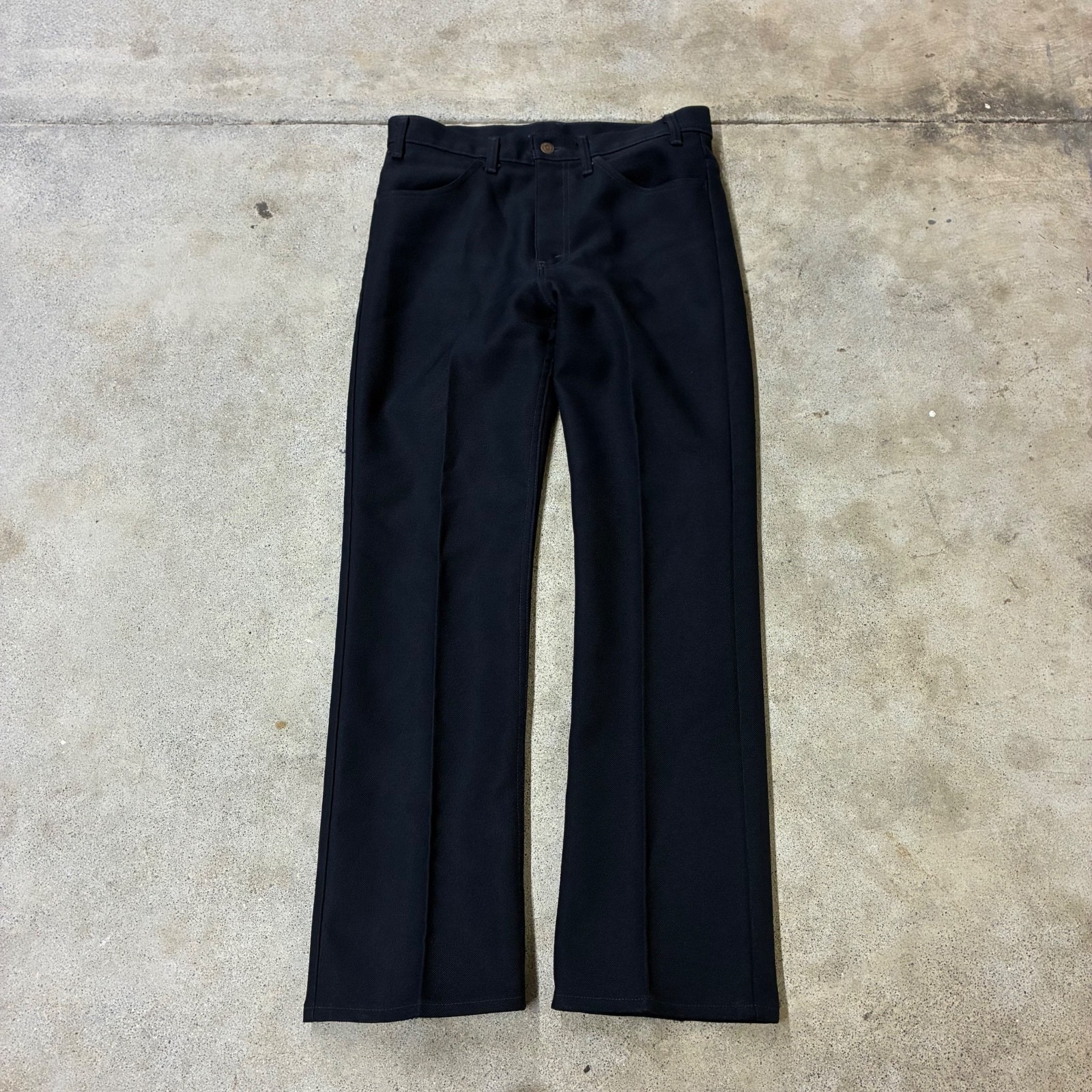 Vintage 1970s Levi’s Action Slack Sta-Prest Flare Leg Trousers Pants Scovill Zip Vintage 1970s Levi’s Action Slack Sta-Prest Flare Leg Trousers Pants Scovill Zip