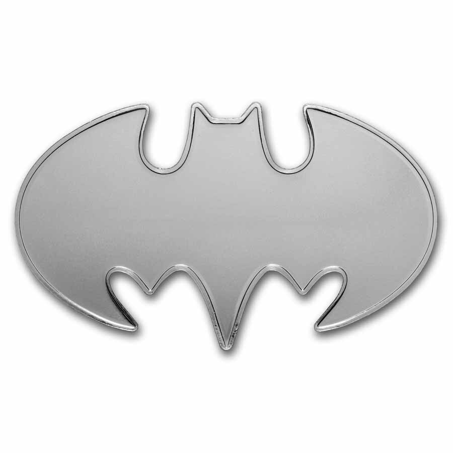 2024 Samoa 1 oz Silver Batman Batarang Shaped Coin BU 2024 Samoa 1 oz Silver Batman Batarang Shaped Coin BU