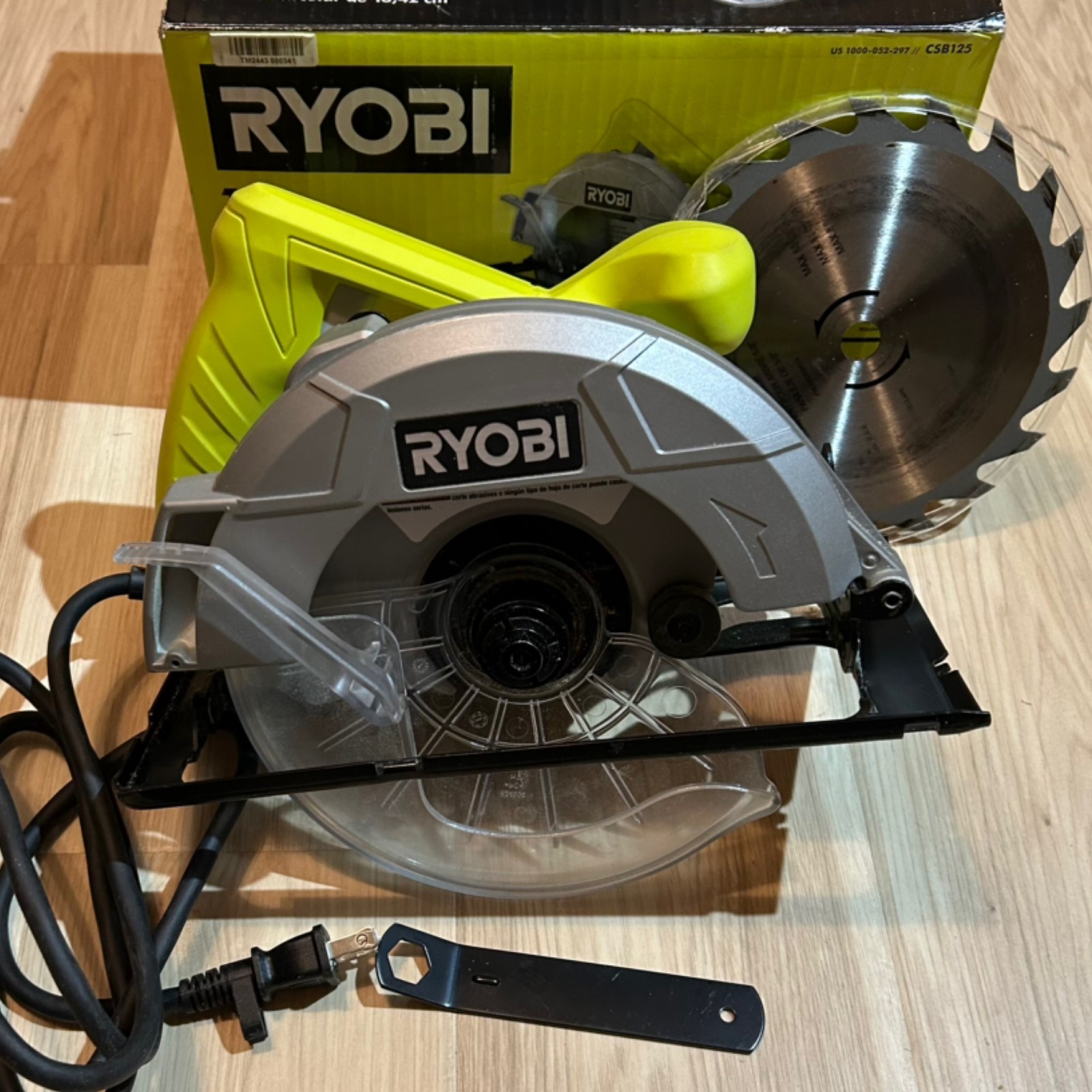 Ryobi CSB125 13 Amp Corded 7-1/4 in. Circular Saw (Tool Only)