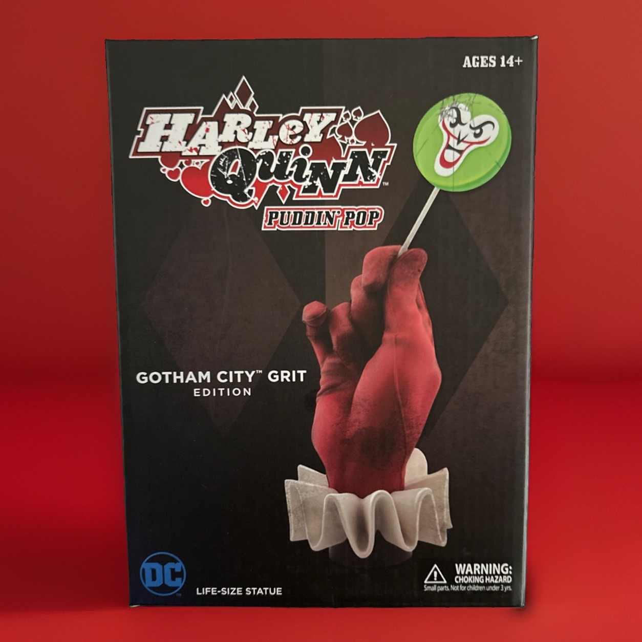 Cryptozoic Entertainment DC Life-Sized Hand Statues: Harley Quinn Puddin`Pop NEW Cryptozoic Entertainment DC Life-Sized Hand Statues: Harley Quinn Puddin`Pop NEW
