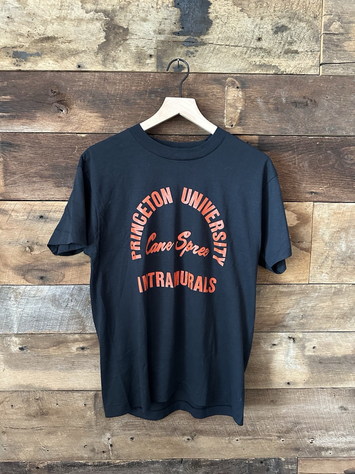 Vintage 1992 Princeton University Cane Spree Intramurals Screen Stars T-Shirt