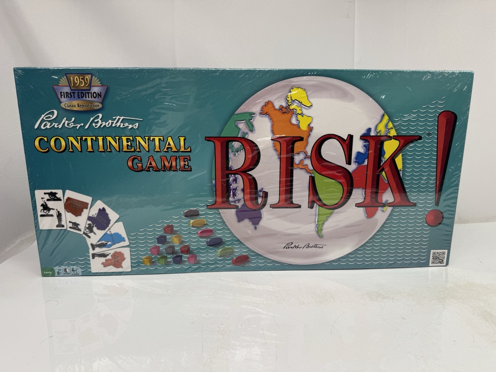 RISK 1959 First Edition Classic Reproduction Continental Board Game NEW