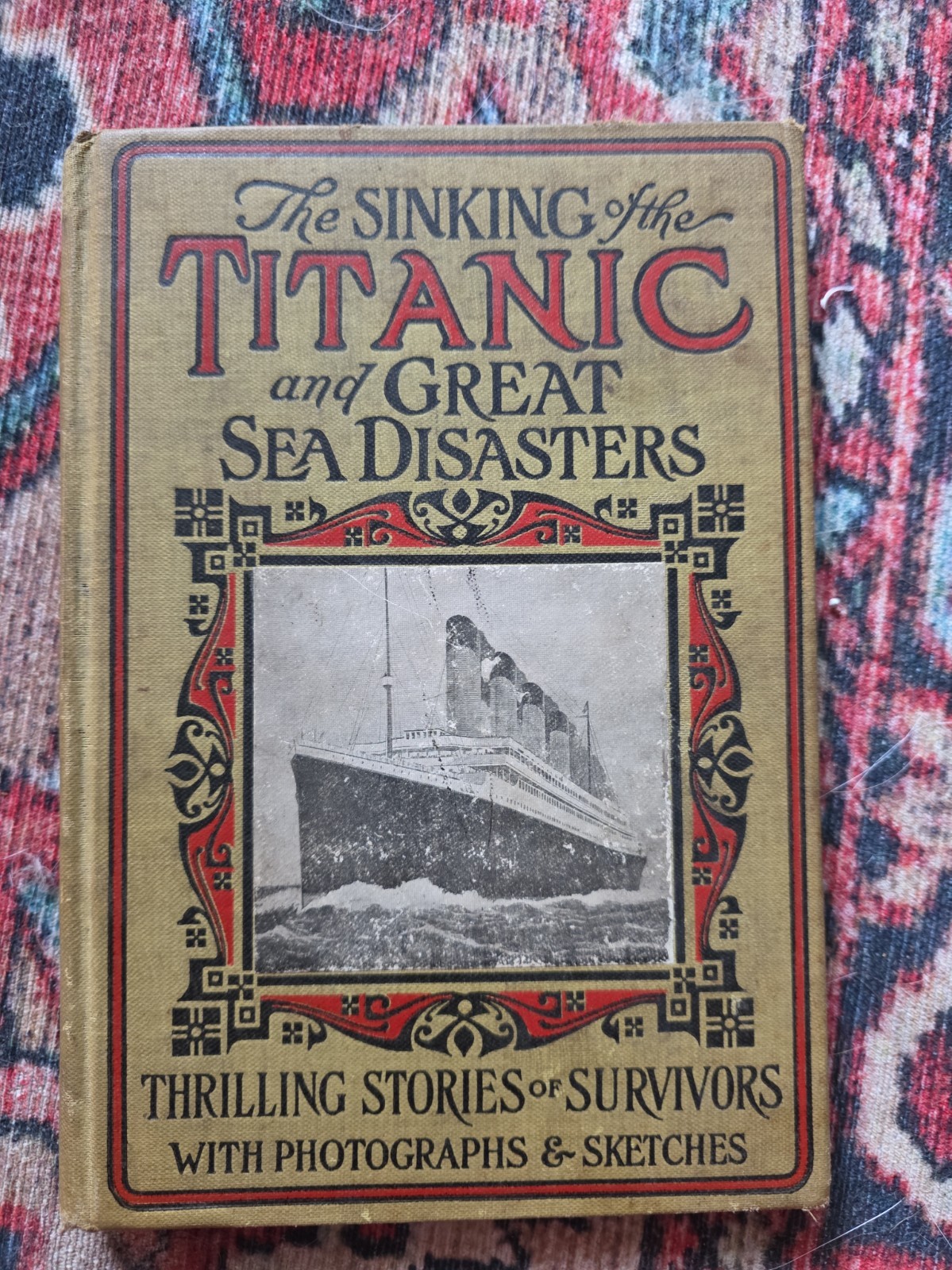 The Sinking Of The The Titanic/ Salesman Copy Prospectus 1912 The Sinking Of The The Titanic/ Salesman Copy Prospectus 1912