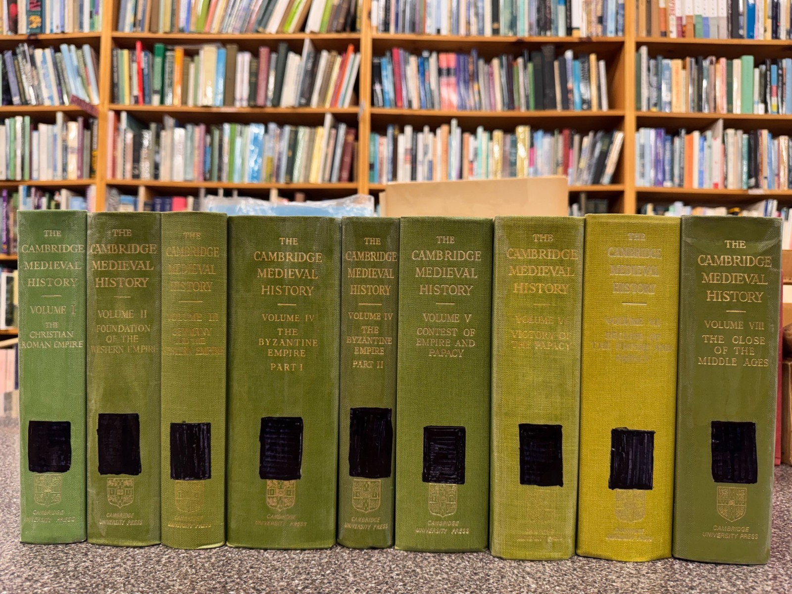 The Cambridge Medieval History 9-Vol Set Cambridge Un. Press (2nd Ed)