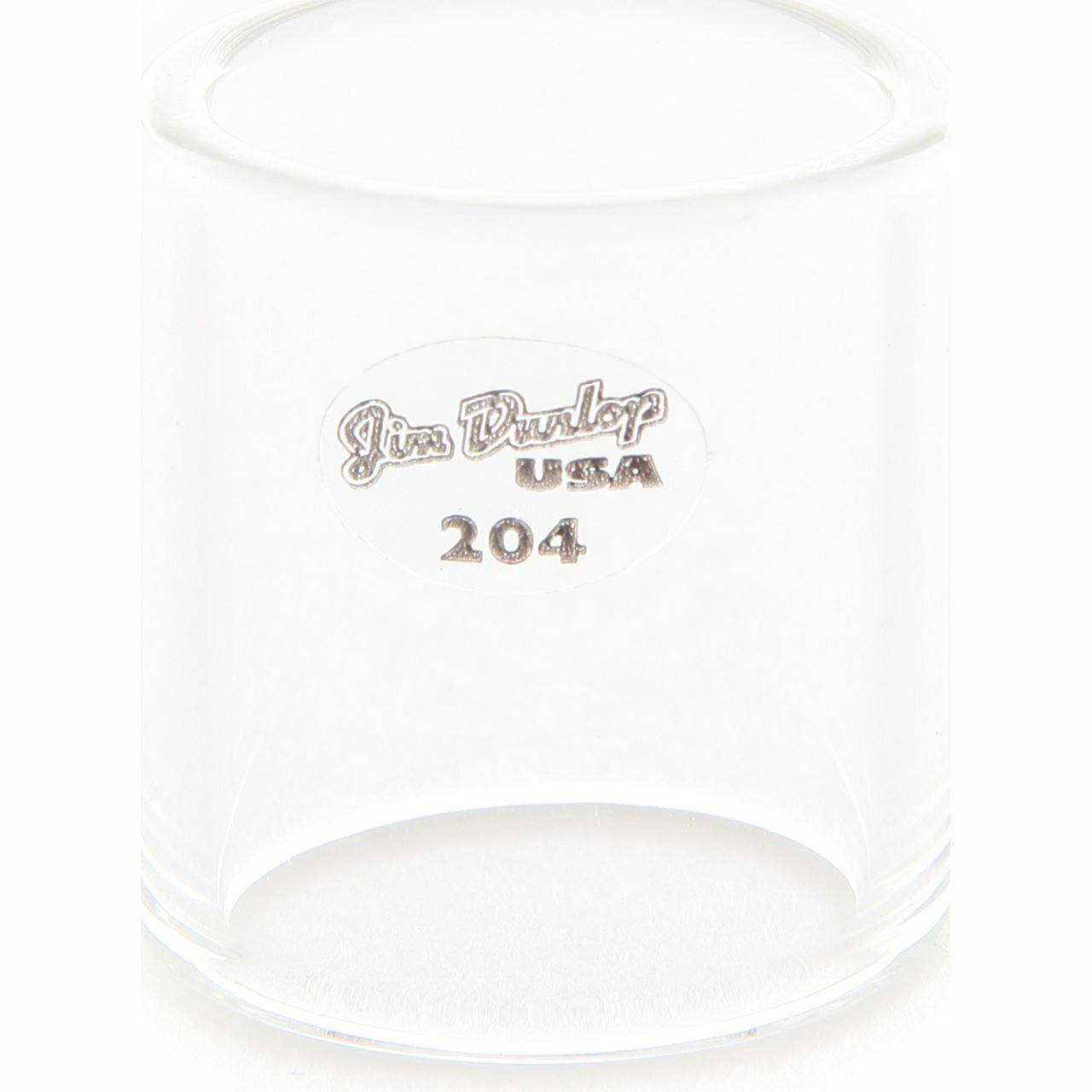 Dunlop 204 Tempered Glass Short Knuckle Guitar Slide, Medium Wall, Knuckle