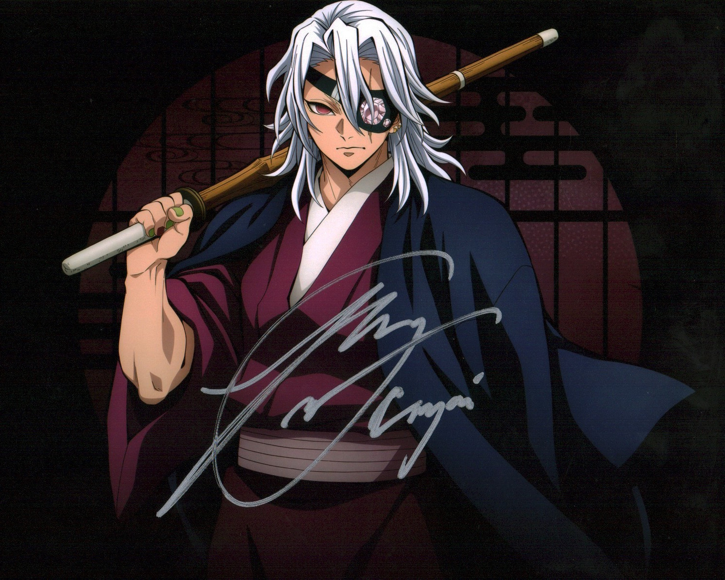 Ray Chase Demon Slayer 8x10 Signed Photo JSA Certified Autograph