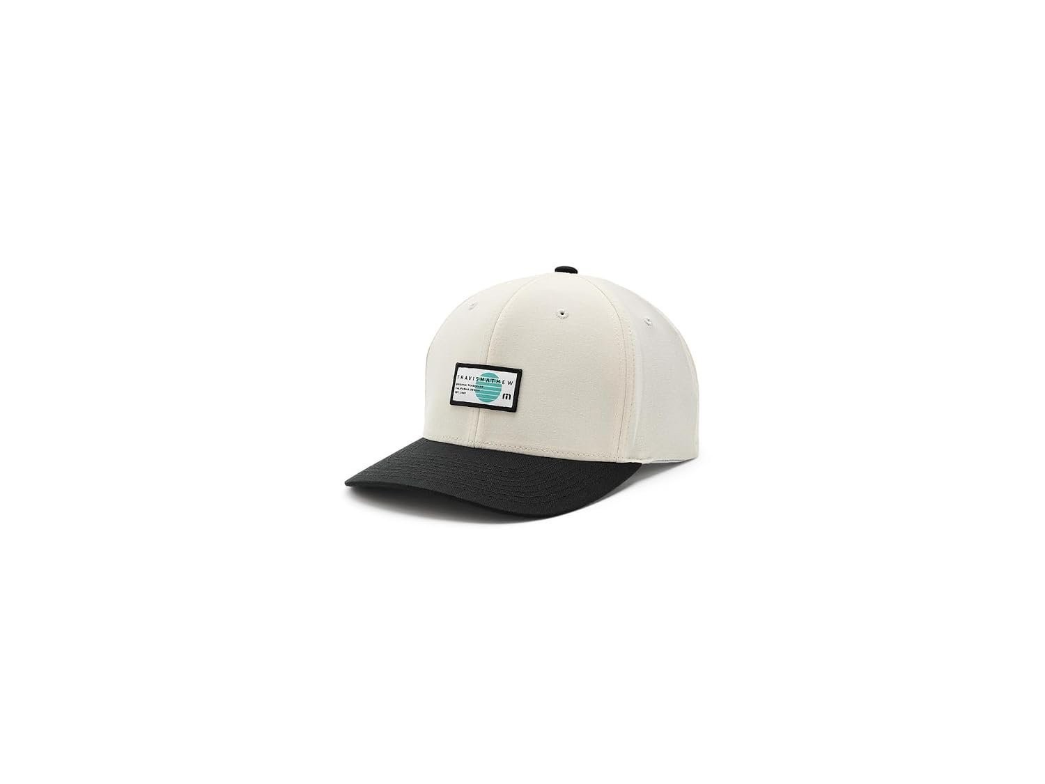TravisMathew Men's Free Pass Adjustable Snapback Hat Cap, Italian Sand