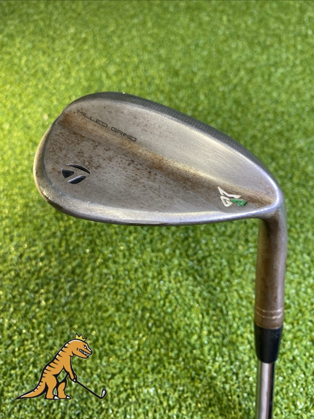 Tour Issue TaylorMade Milled Grind 4 Raw 60.10* Lob Wedge Project X 6.5 Steel