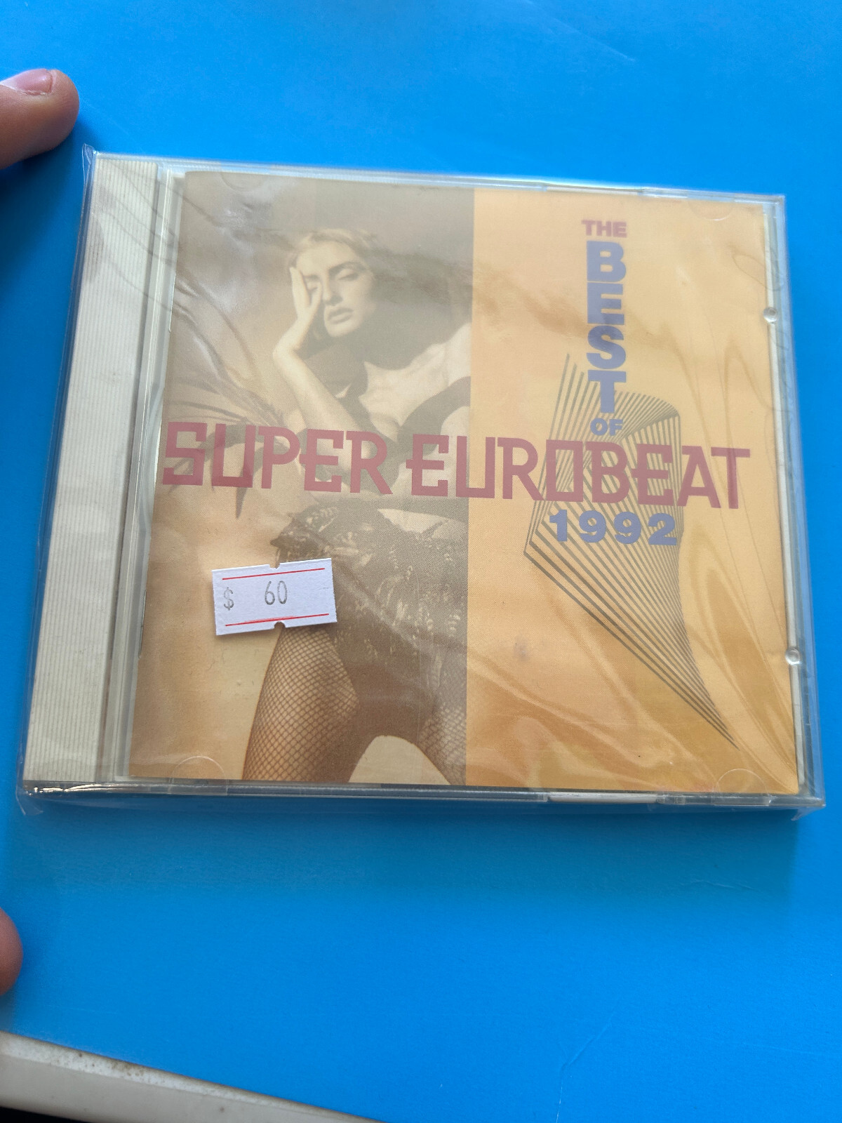 THE BEST OF SUPER EUROBEAT 1992 CD SOUNDTRACK DDR DANCE AUTHENTIC