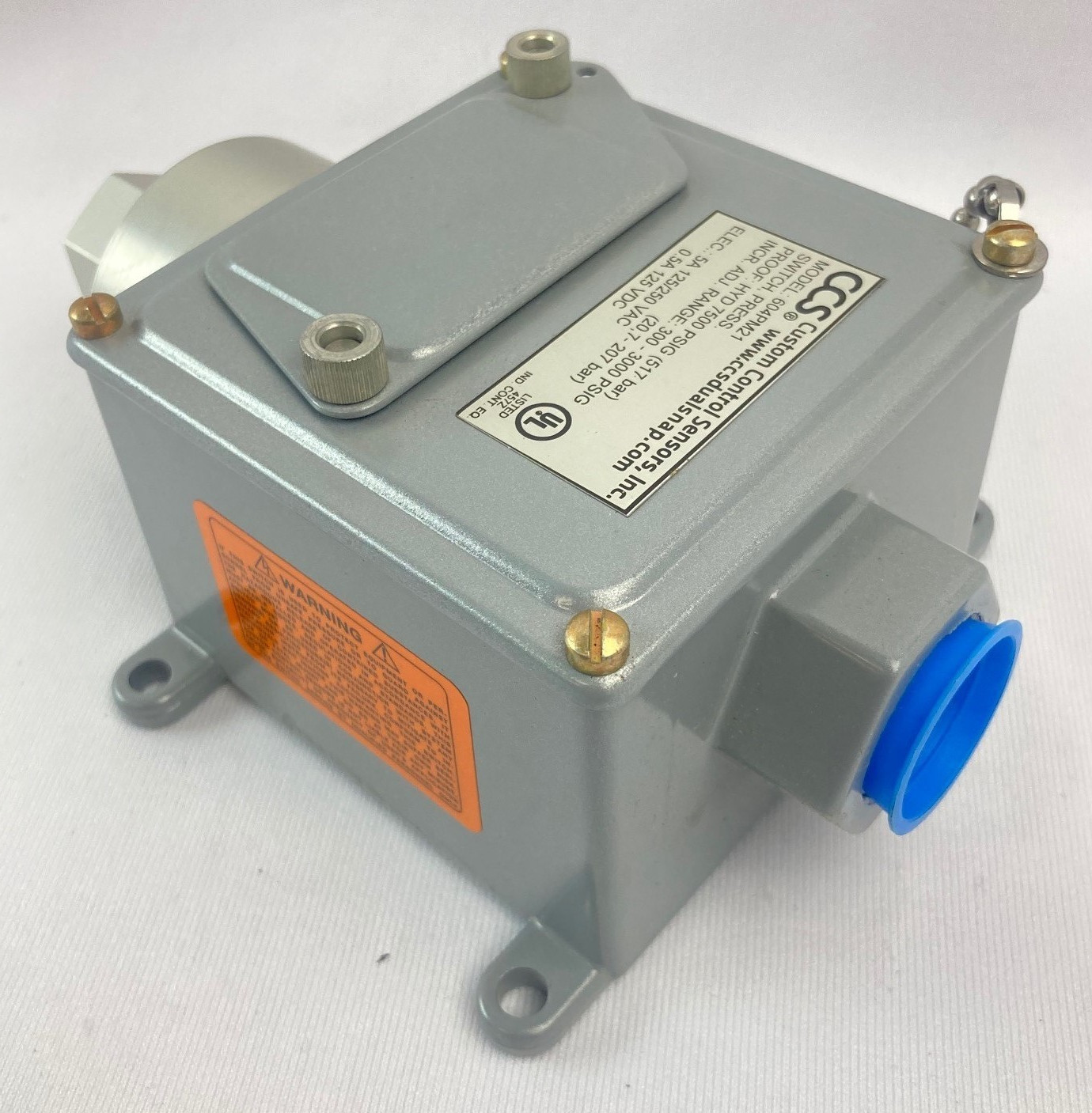 Custom Control Sensors 604PM21 Pressure Switch Custom Control Sensors 604PM21 Pressure Switch