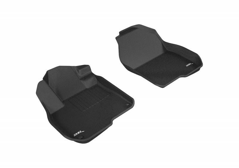 3D MAXpider 2017-2022 Fits Honda CR-V 1st Row Black Kagu Floor Mat