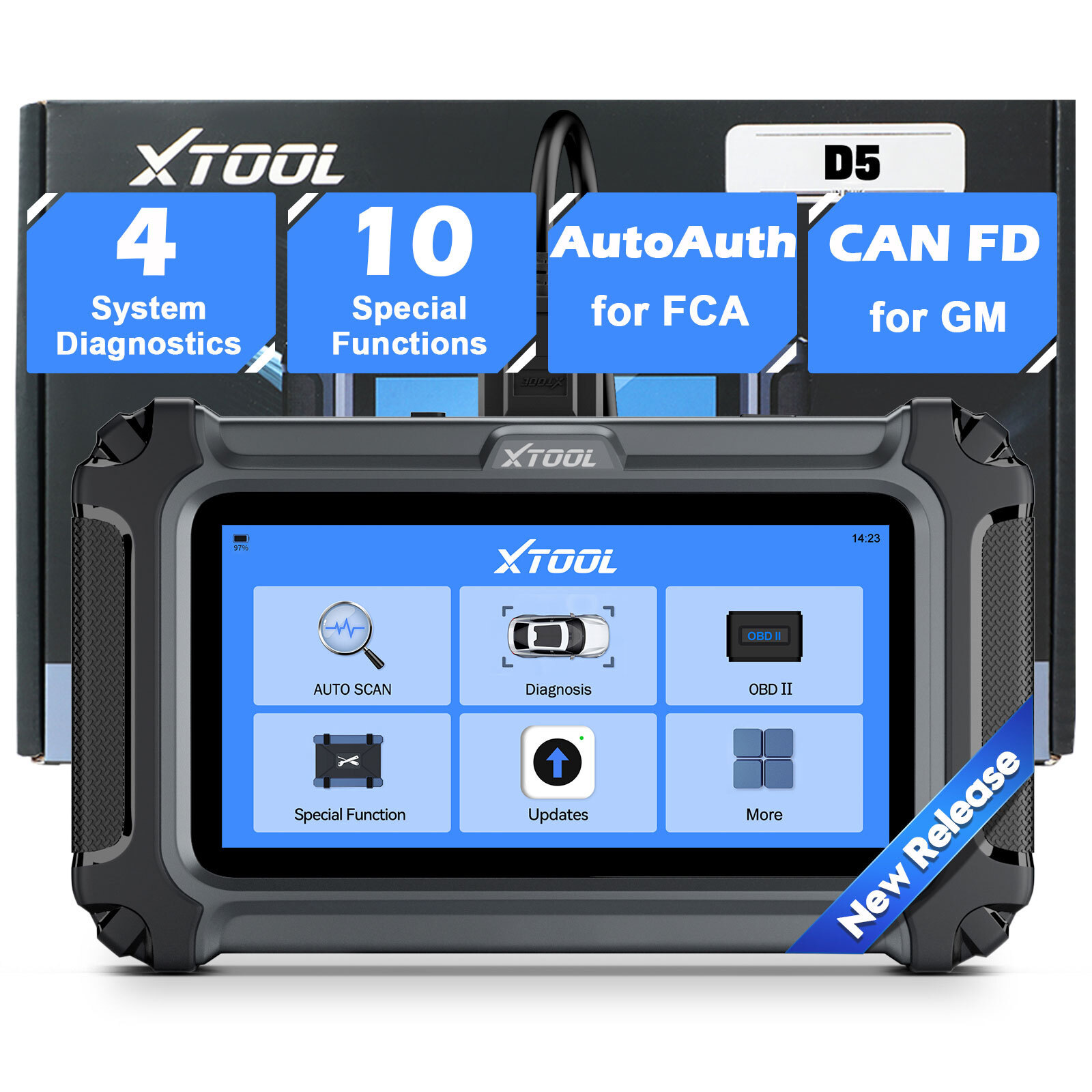 2026 XTOOL D5 D5S D6 D6S Diagnostic Tool OBD2 Code Reader Engine ABS SRS System