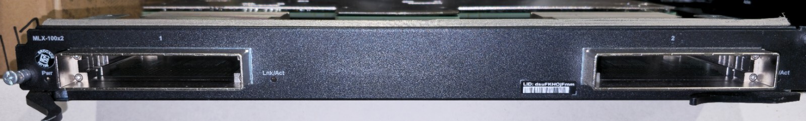 Brocade BR-MLX-100GX2-X 2-Port 100GbE Expansion Module  USA Seller