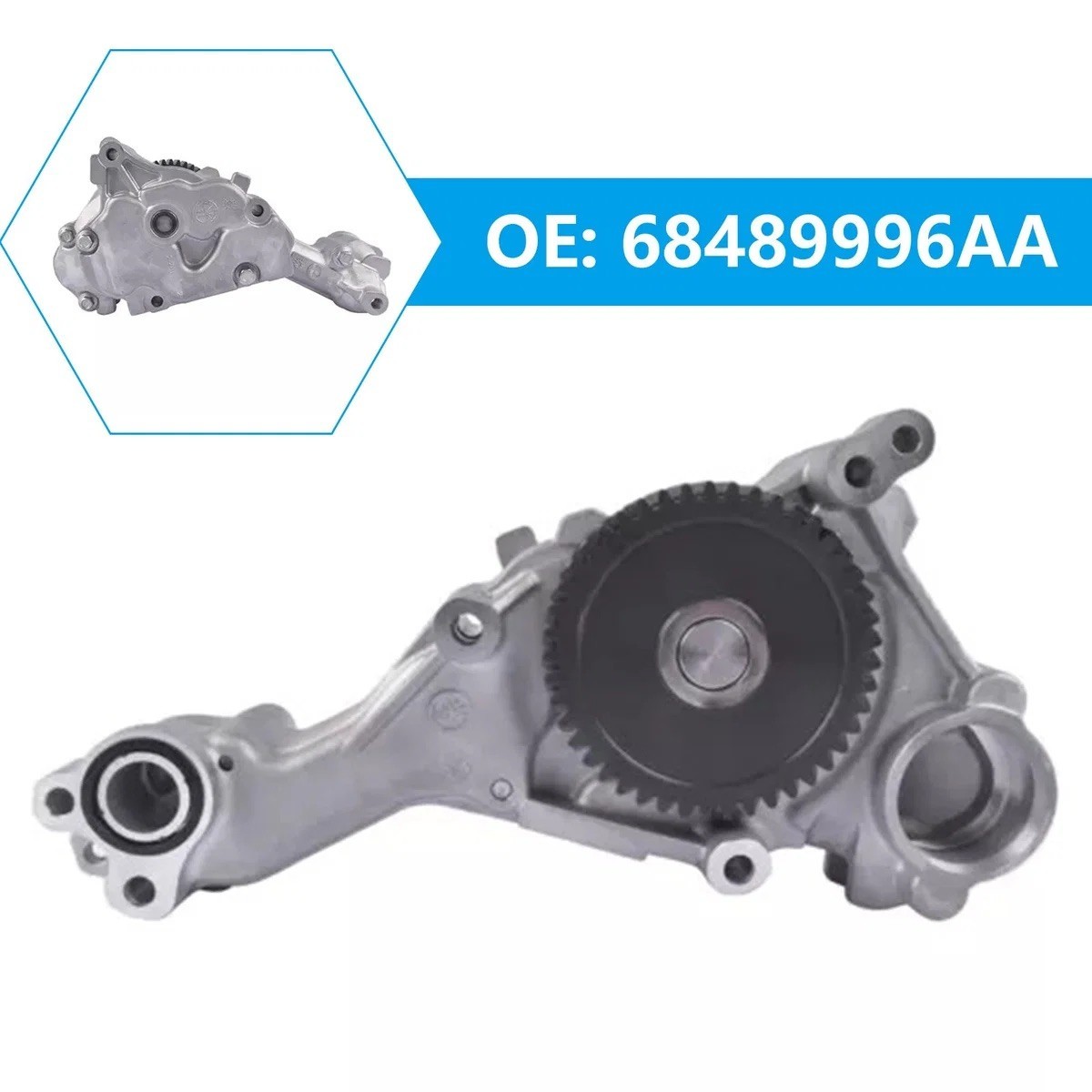 🟢NEW Genuine Mopar Oil Pump 68489996AA 3.0L EcoDiesel Ram 1500 Grand Cherokee