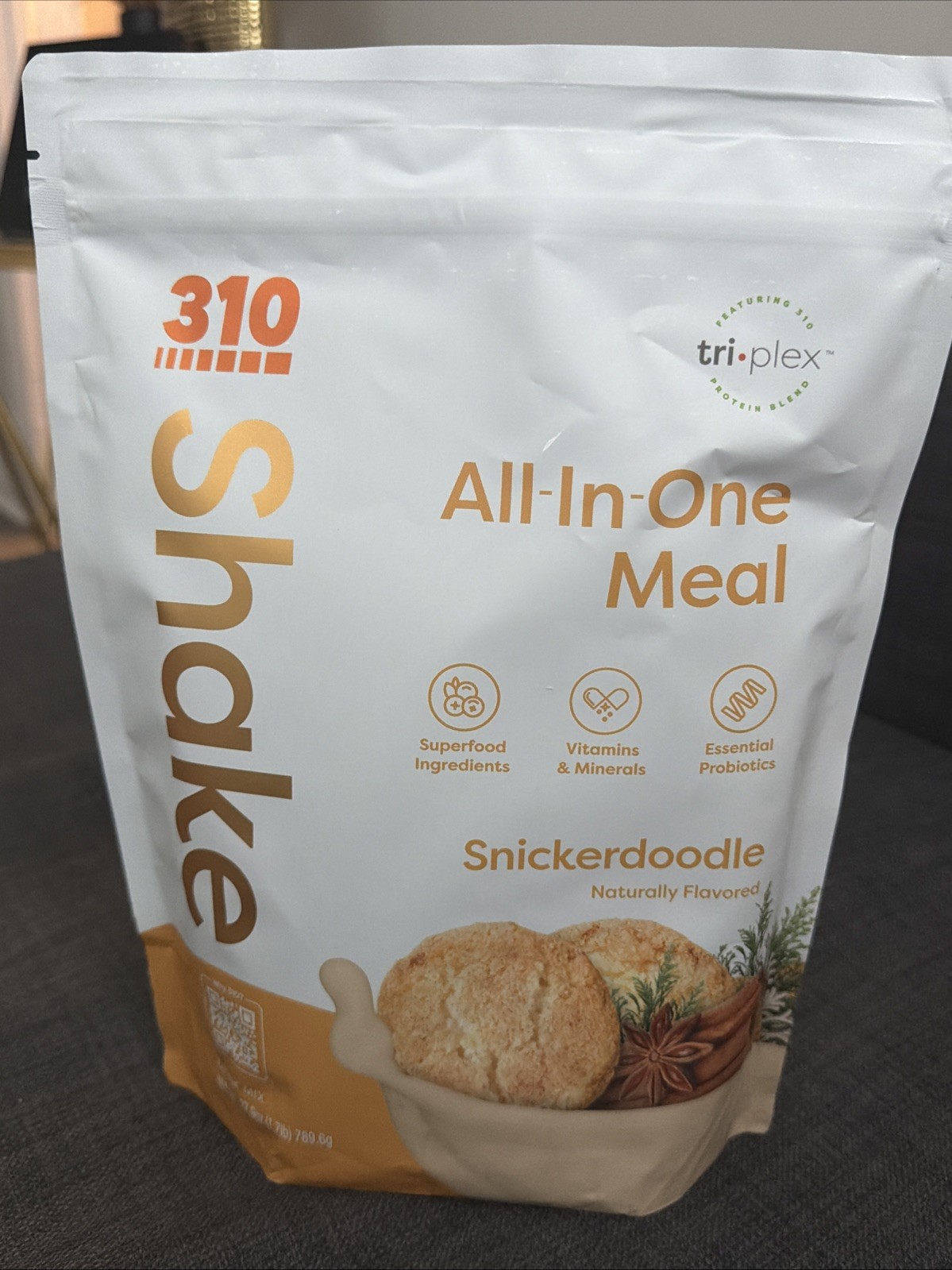 310 Nutrition Organic All-In-One Snickerdoodle Shake Powder -Plant-Based (28 -Sg 310 Nutrition Organic All-In-One Snickerdoodle Shake Powder -Plant-Based (28 -Sg