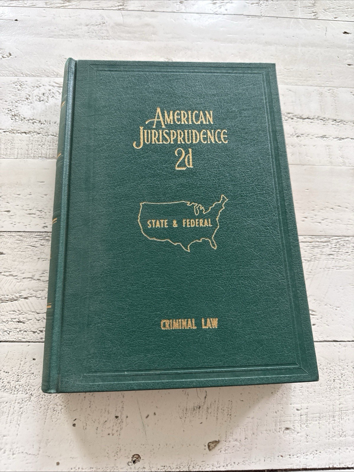American Jurisprudence 2d Criminal Law HC 1965 Bancroft-Whitney Legal