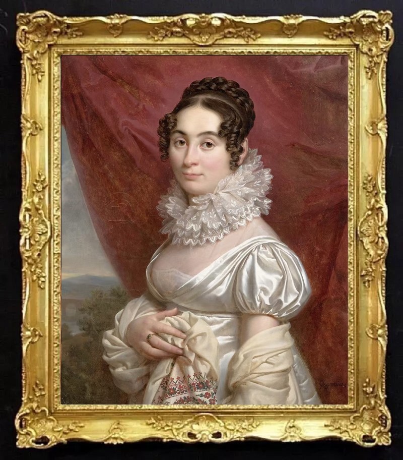 Handmade Old Master-Art Antique Oil Painting noblewoman girl on canvas 24 Handmade Old Master-Art Antique Oil Painting noblewoman girl on canvas 24