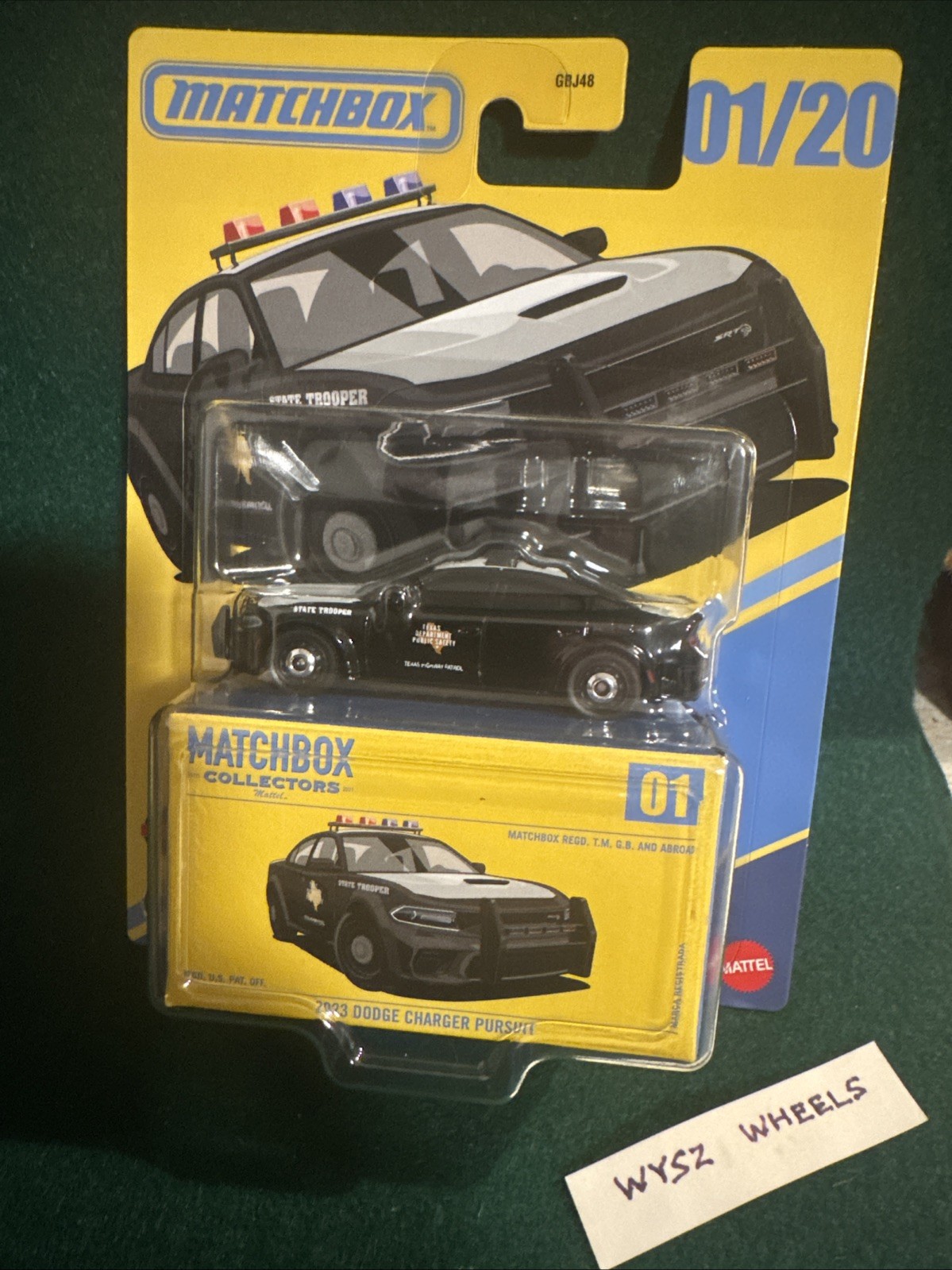 2026 Matchbox Collectors Series 2023 Dodge Charger Pursuit 2026 Matchbox Collectors Series 2023 Dodge Charger Pursuit
