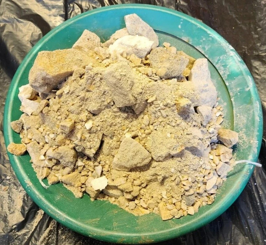 25 lbs Gold Ore From Jason's New Gold Mine