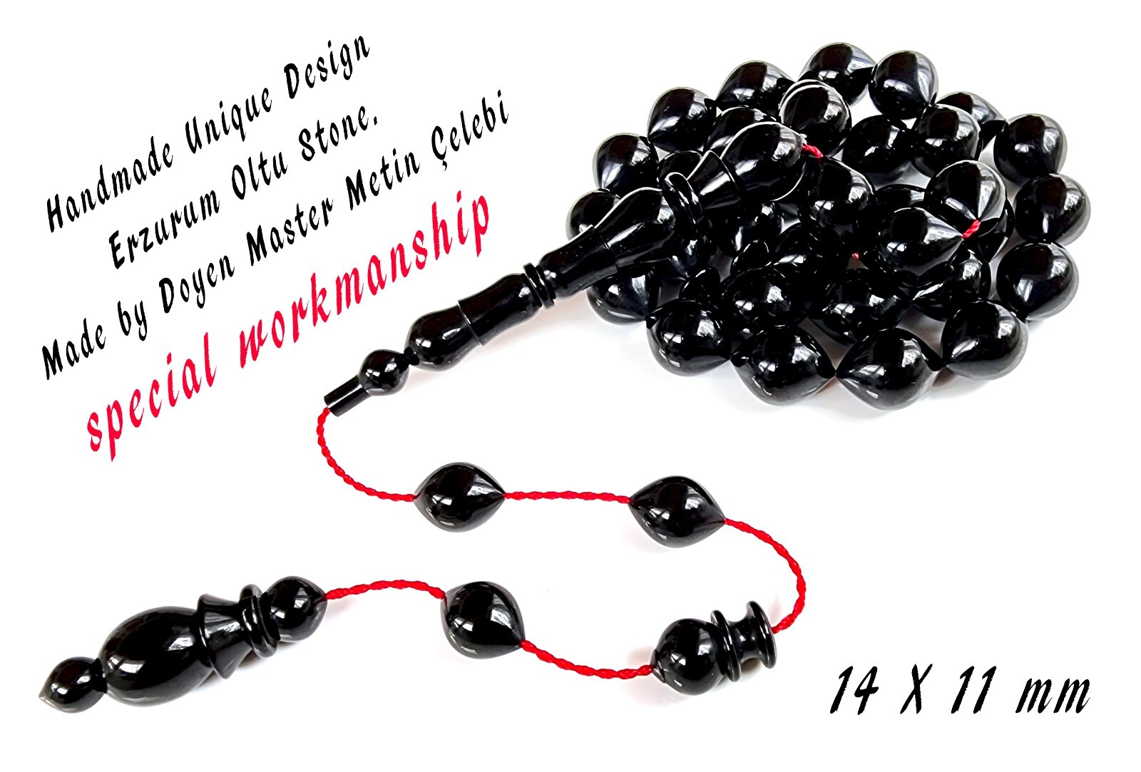Original Erzurum Oltu, Prayer Beads, Tasbih, Islamic Gift, Muslim Gift Tasbih 33